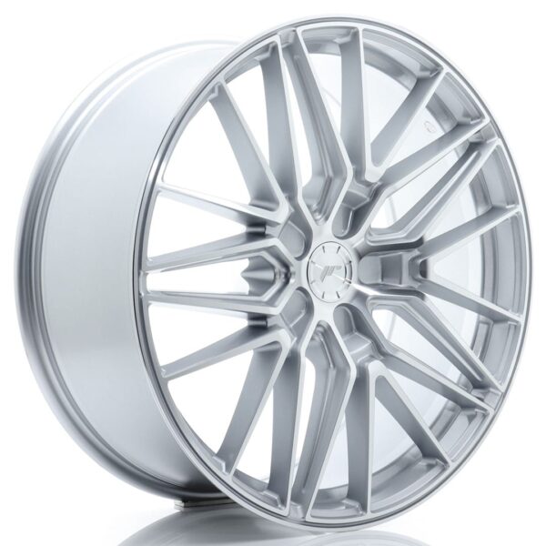 Felg Japan Racing JR38 21×9 ET10-52 5H BLANK Sølvbearbeidet