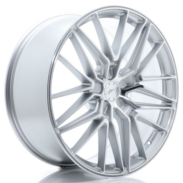 Felg Japan Racing JR38 22×9 ET10-45 5H BLANK Sølvbearbeidet