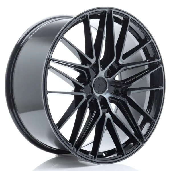 Felg Japan Racing JR38 22×9,5 ET0-35 5H BLANK Svart børstet med tonet ansikt