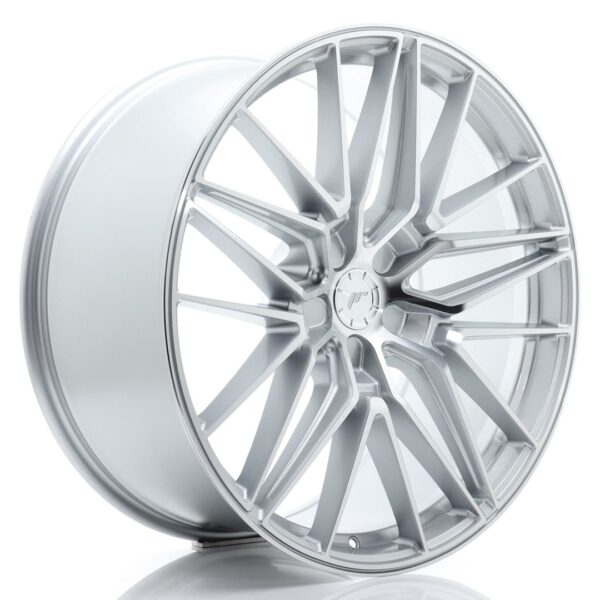 Felg Japan Racing JR38 22×10,5 ET10-46 5H BLANK Sølvbearbeidet