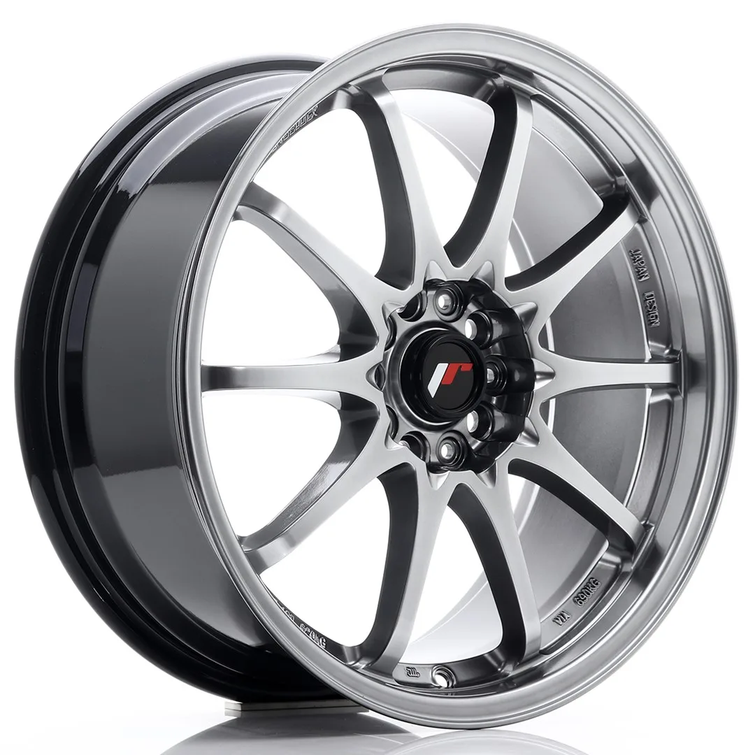 Felg Japan Racing JR5 18x8 ET35 5x100 Hyper Black