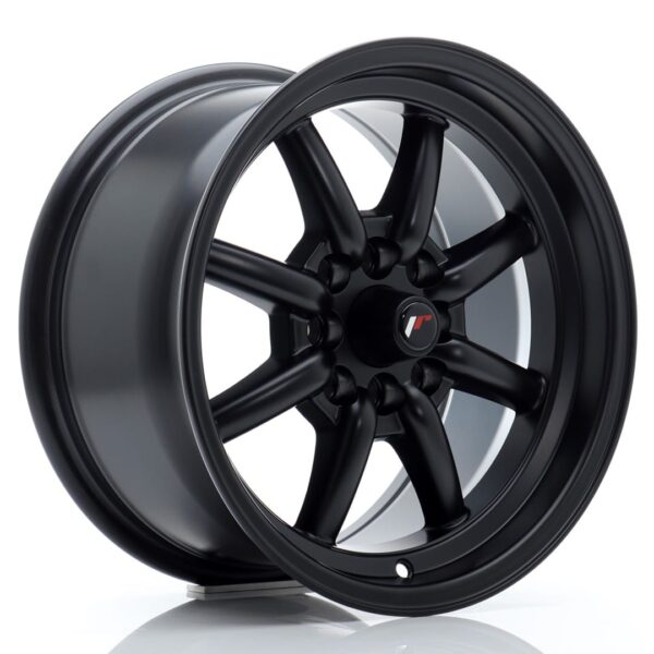 Felg Japan Racing JR19 15×8 ET20 4×100/114 Matt svart