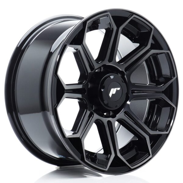 Felg Japan Racing JRX11 18×9 ET25 6×114,3 svart maskinbearbeidet med tonet front