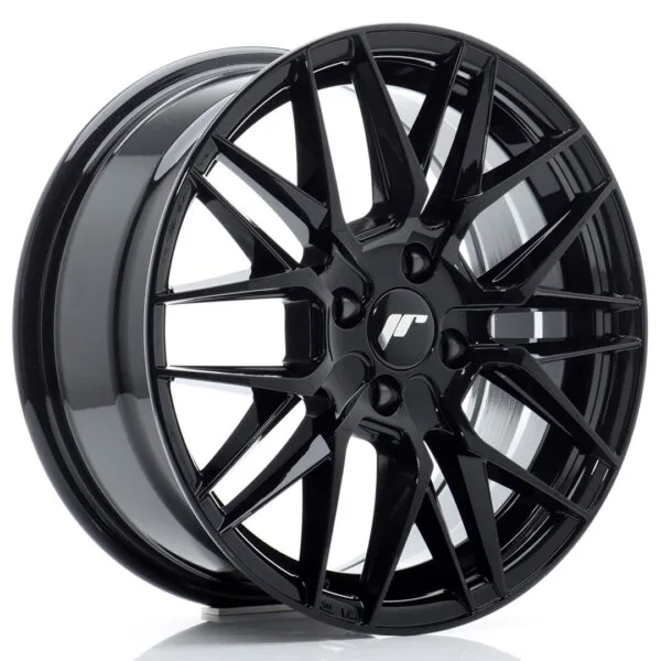 Felg Japan Racing JR28 16×7 ET40 4×100 Glans Sort