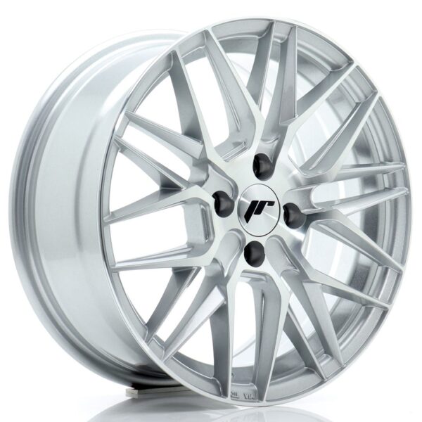 Felg Japan Racing JR28 16×7 ET40 4×100 Sølv maskinert ansikt
