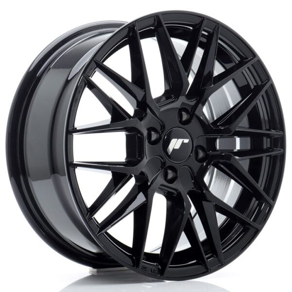Felg Japan Racing JR28 16×7 ET25 4×100 Glans Sort