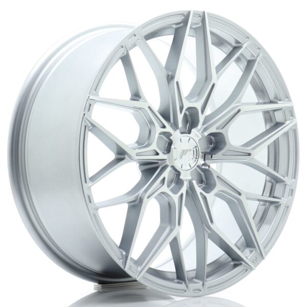 Felg Japan Racing JR46 18×8,5 ET20-51 5H BLANK Sølv med  maskinbearbeidet front