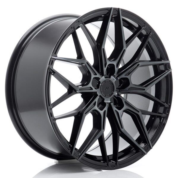 Felg Japan Racing JR46 19×8,5 ET20-45 5H BLANK Svart maskinbearbeidet med tonet front