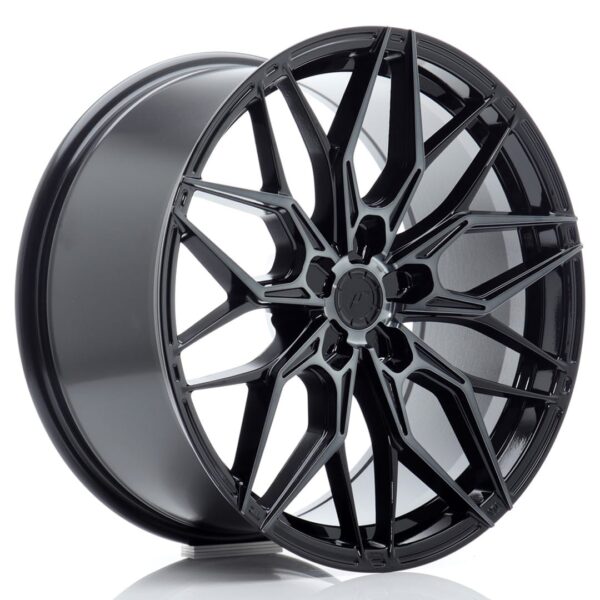Felg Japan Racing JR46 19×9 ET20-40 5H BLANK Svart maskinbearbeidet med tonet front