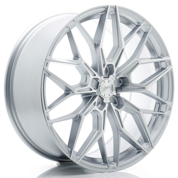 Felg Japan Racing JR46 20×9 ET20-51 5H BLANK Sølv med  maskinbearbeidet front