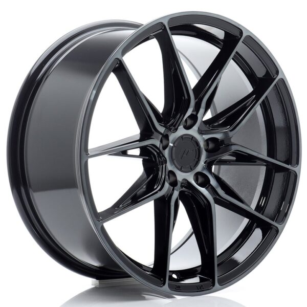 Felg Japan Racing JR44 18×8 ET42 5×112 svart maskinert med tonet front