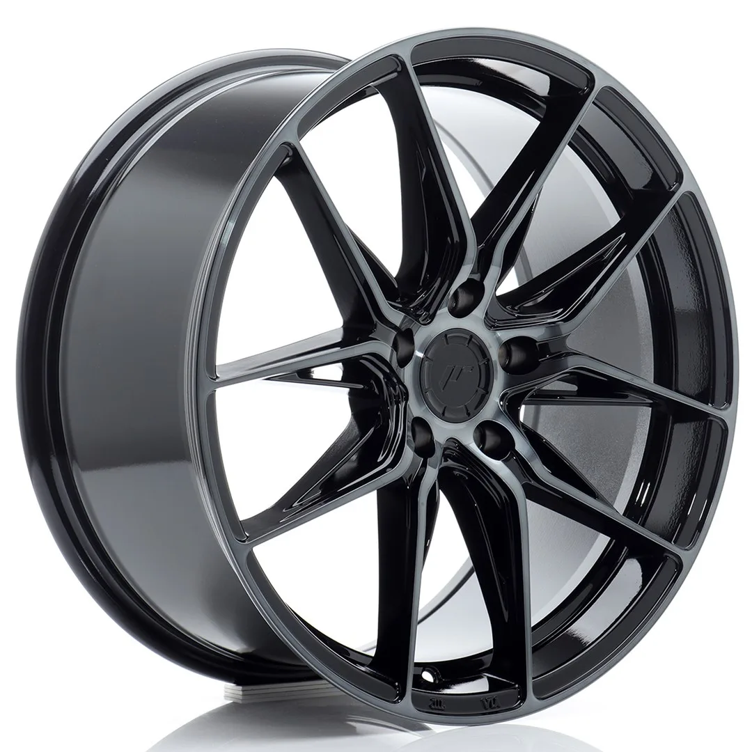Felg Japan Racing JR44 18x8 ET42 5x112 svart maskinert med tonet front