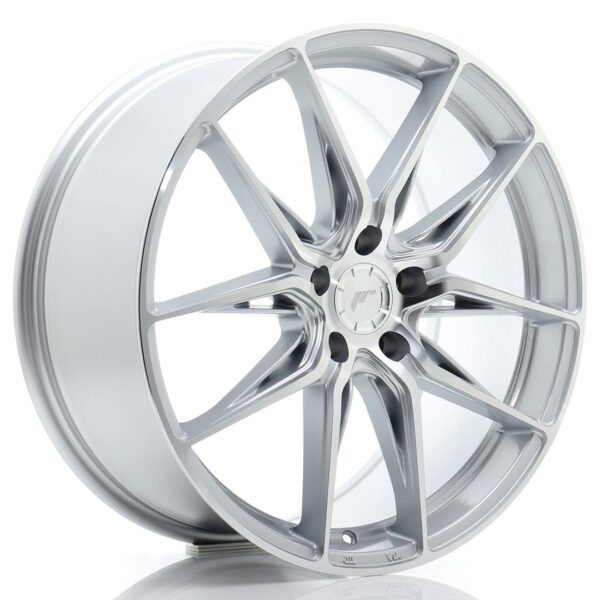 Felg Japan Racing JR44 19×8,5 ET45 5×112 sølv med  bearbeidet front