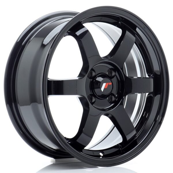 Felg Japan Racing JR3 16×7 ET40 4×100 Glans Sort