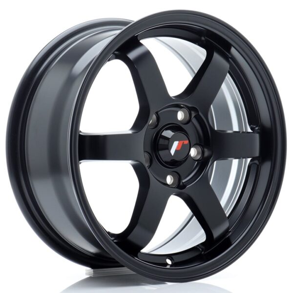 Felg Japan Racing JR3 16×7 ET40 4×114,3 Matt Svart