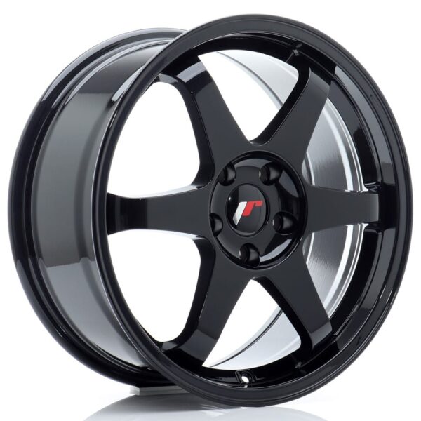 Felg Japan Racing JR3 18×8 ET40 5×114,3 Glans Sort
