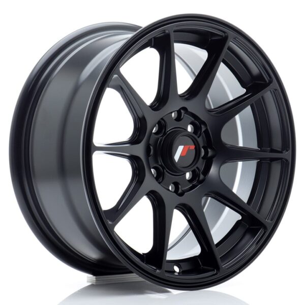 Felg Japan Racing JR11 15×7 ET30 4×100/114 Matt svart