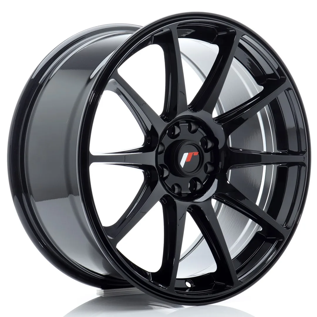 Felg Japan Racing JR11 18x8,5 ET40 5x112/114 Glans Svart
