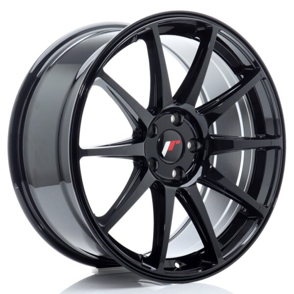 Felg Japan Racing JR11 19×8,5 ET42 5×114,3 Glans Svart