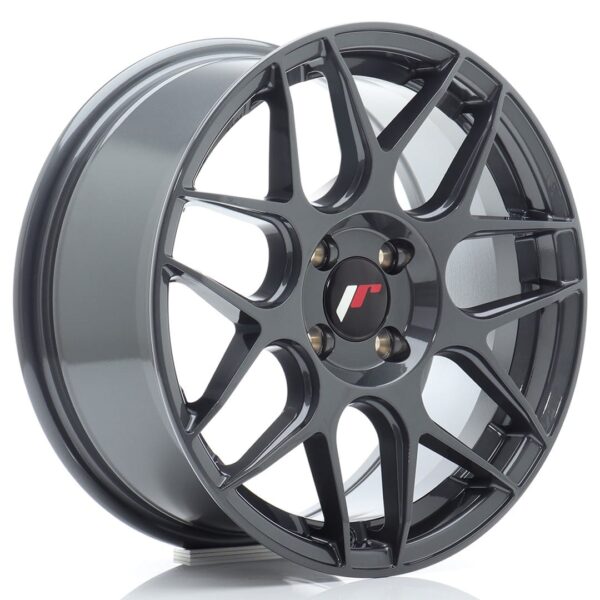 Felg Japan Racing JR18 16×7 ET25 4×108 Hyper Grå