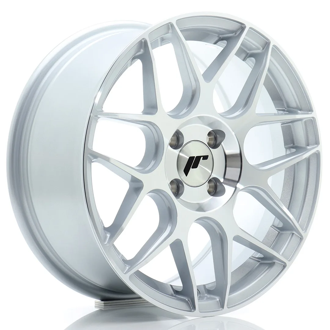Felg Japan Racing JR18 16x7 ET25 4x108 Sølv maskinert ansikt