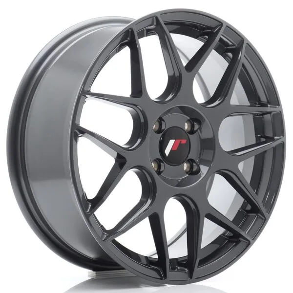 Felg Japan Racing JR18 17×7 ET40 4×100 Hyper Grå