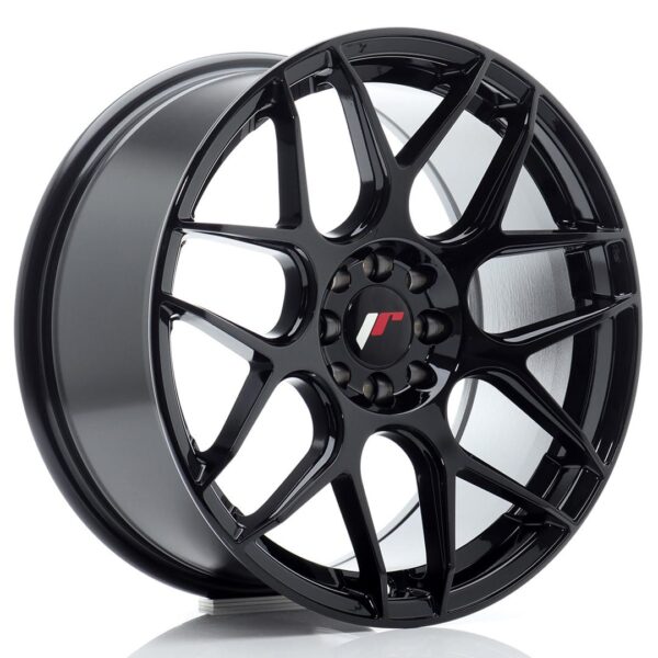 Felg Japan Racing JR18 17×8 ET25 4×100/108 Glans svart