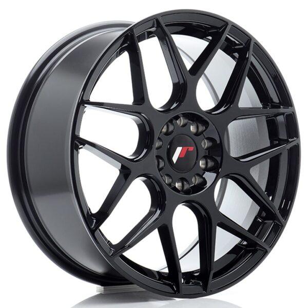 Felg Japan Racing JR18 18×7,5 ET35 5×100/120 Glans Svart