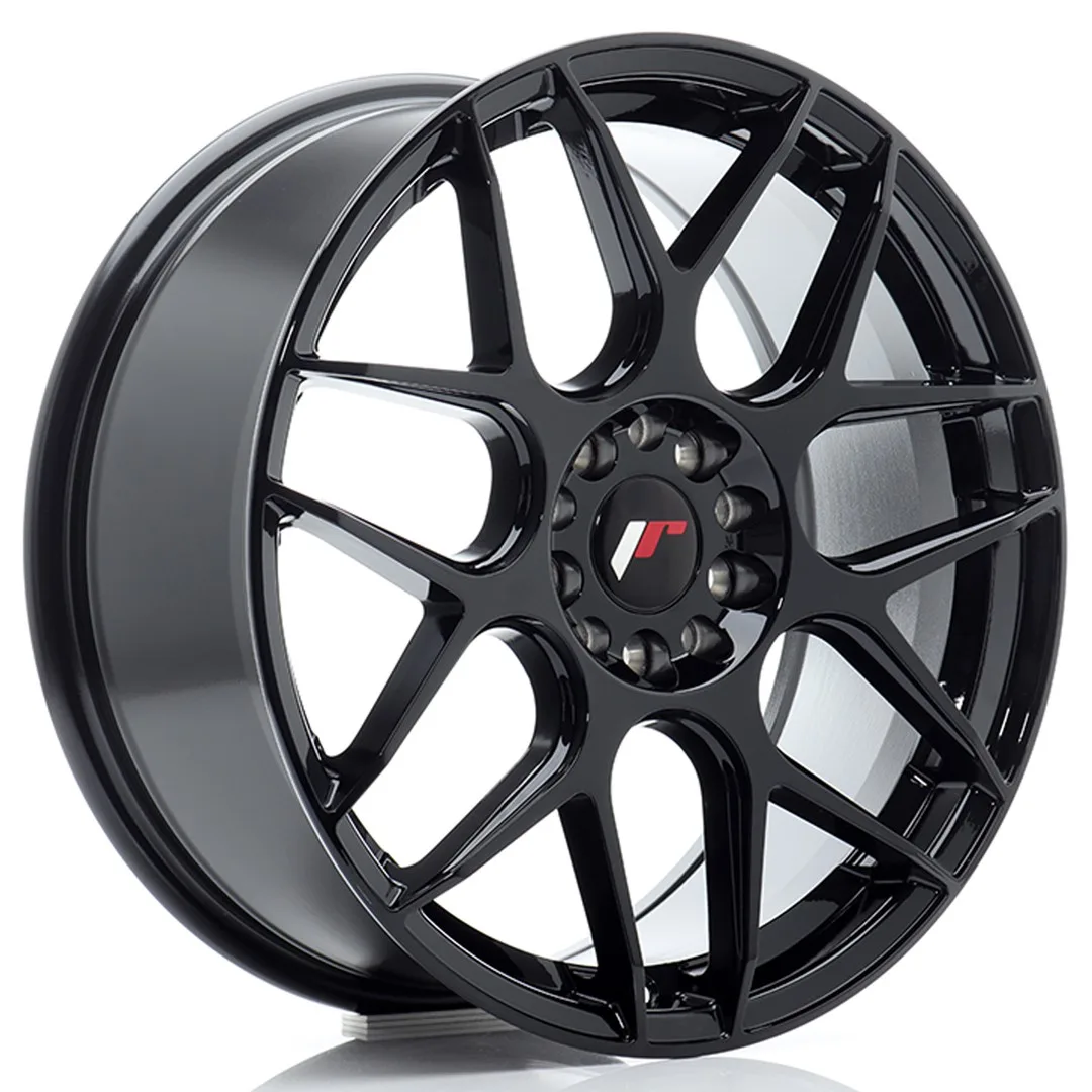 Felg Japan Racing JR18 18x7,5 ET35 5x100/120 Glans Svart