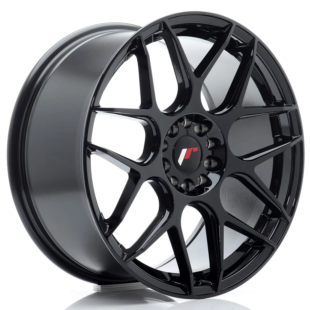Felg Japan Racing JR18 18x8,5 ET35 5x100/120 Glans Svart
