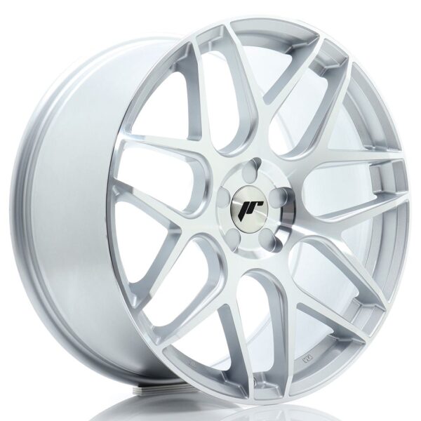 Felg Japan Racing JR18 20×8,5 ET20-40 5H BLANK Sølvbearbeidet front