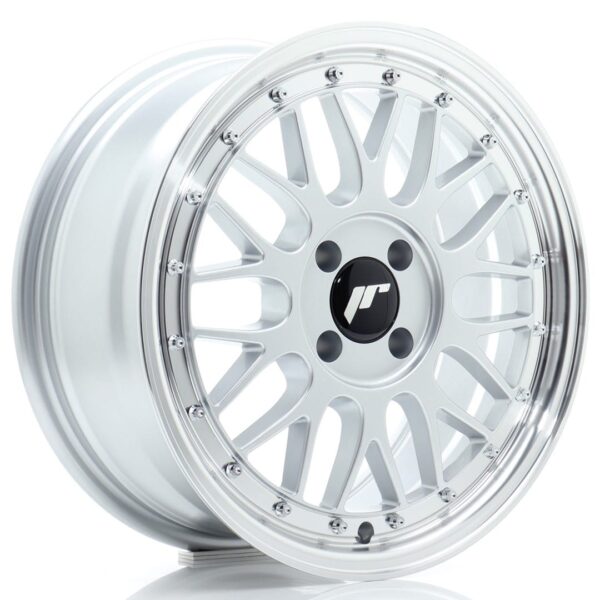 Felg Japan Racing JR23 16×7 ET20 4×100 Hyper Silver med Machined Lip