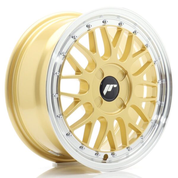 Felg Japan Racing JR23 16×7 ET20-45 4H BLANK Gull med bearbeidet leppe
