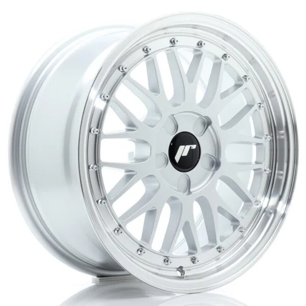 Felg Japan Racing JR23 17×7,5 ET20-40 5H BLANK Hyper Silver med Machined Lip