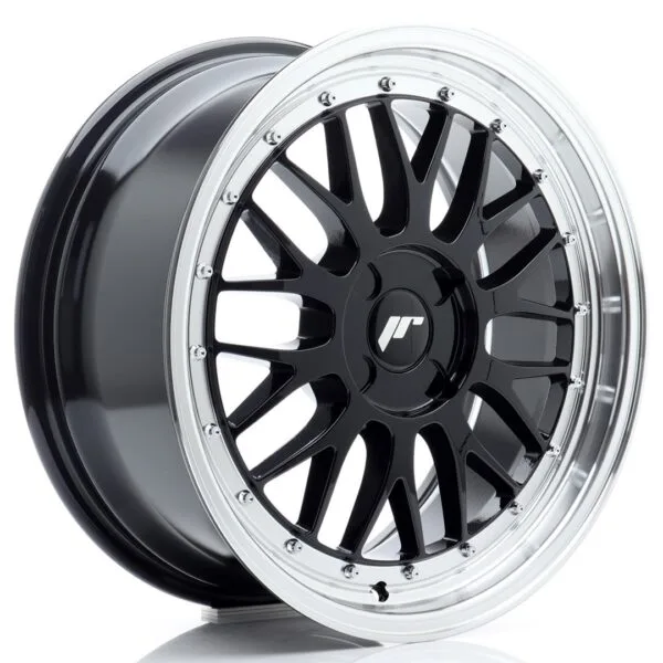 Felg Japan Racing JR23 18×8 ET20-42 4H BLANK Blank svart med bearbeidet leppe