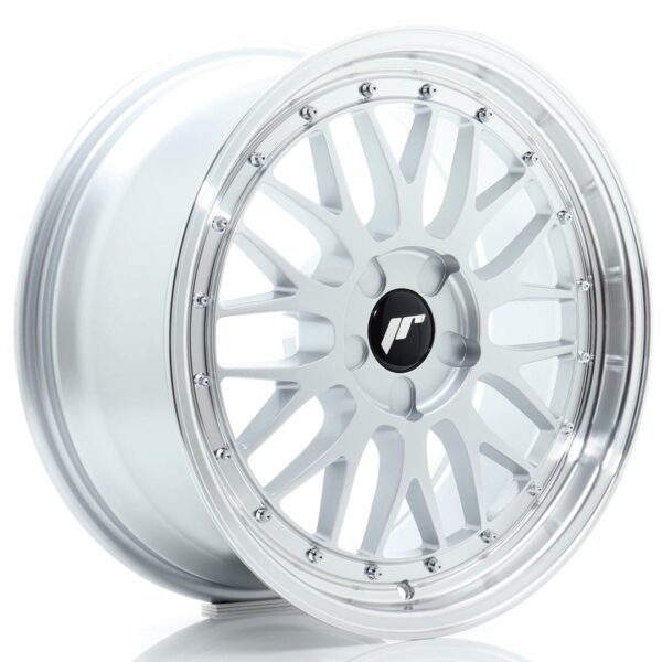 Felg Japan Racing JR23 18×8,5 ET20-48 5H BLANK Hyper Silver med Machined Lip