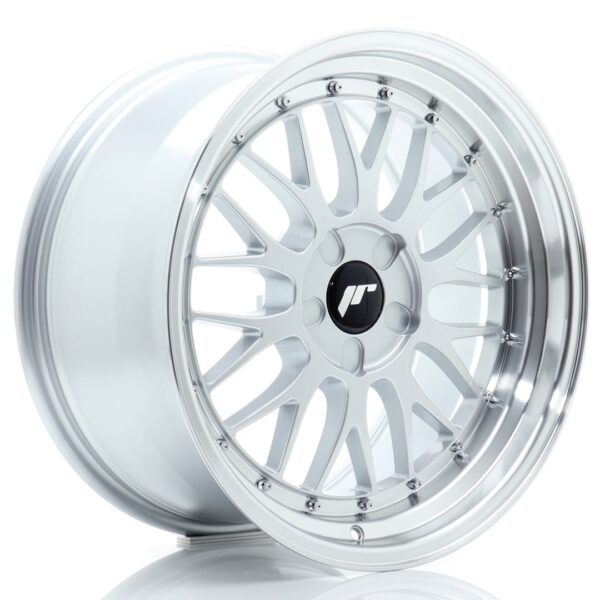 Felg Japan Racing JR23 18×9,5 ET20-48 5H BLANK Hyper Silver med Machined Lip