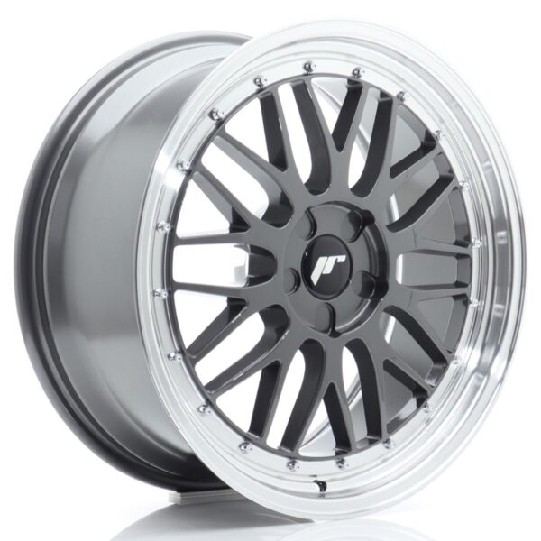 Felg Japan Racing JR23 19×8,5 ET20-45 5H BLANK Hyper Grey med Machined Lip