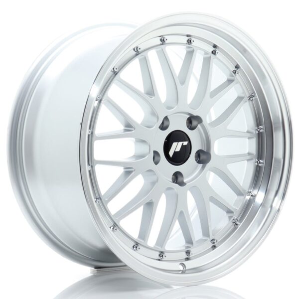 Felg Japan Racing JR23 19×9,5 ET41 5×120 Hyper Silver med Machined Lip