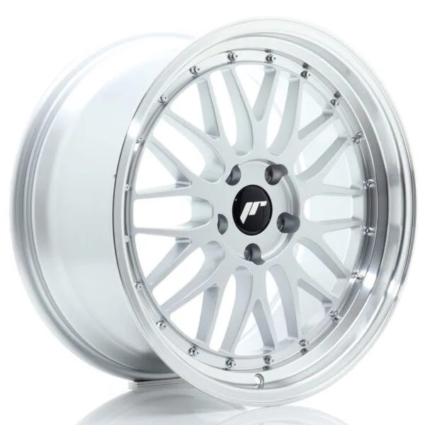 Felg Japan Racing JR23 19×9,5 ET41 5×120 Hyper Silver med Machined Lip