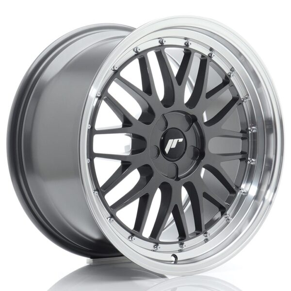 Felg Japan Racing JR23 19×9,5 ET20-45 5H BLANK Hyper Grey med Machined Lip