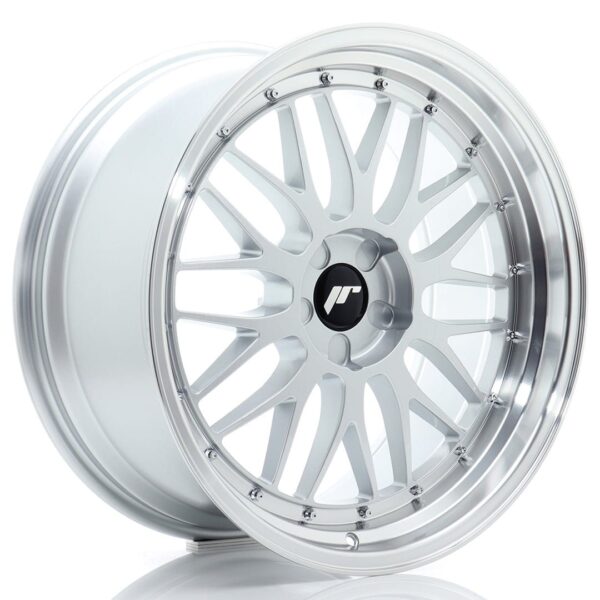 Felg Japan Racing JR23 20×9,5 ET20-35 5H BLANK Hyper Silver med Machined Lip