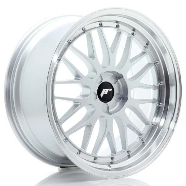 Felg Japan Racing JR23 20×9,5 ET20-35 5H BLANK Hyper Silver med Machined Lip