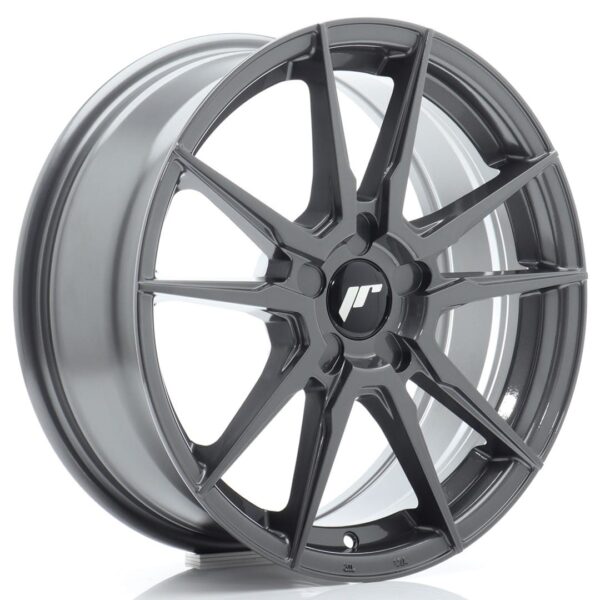 Felg Japan Racing JR21 17×7 ET20-40 5H BLANK Hypergrå