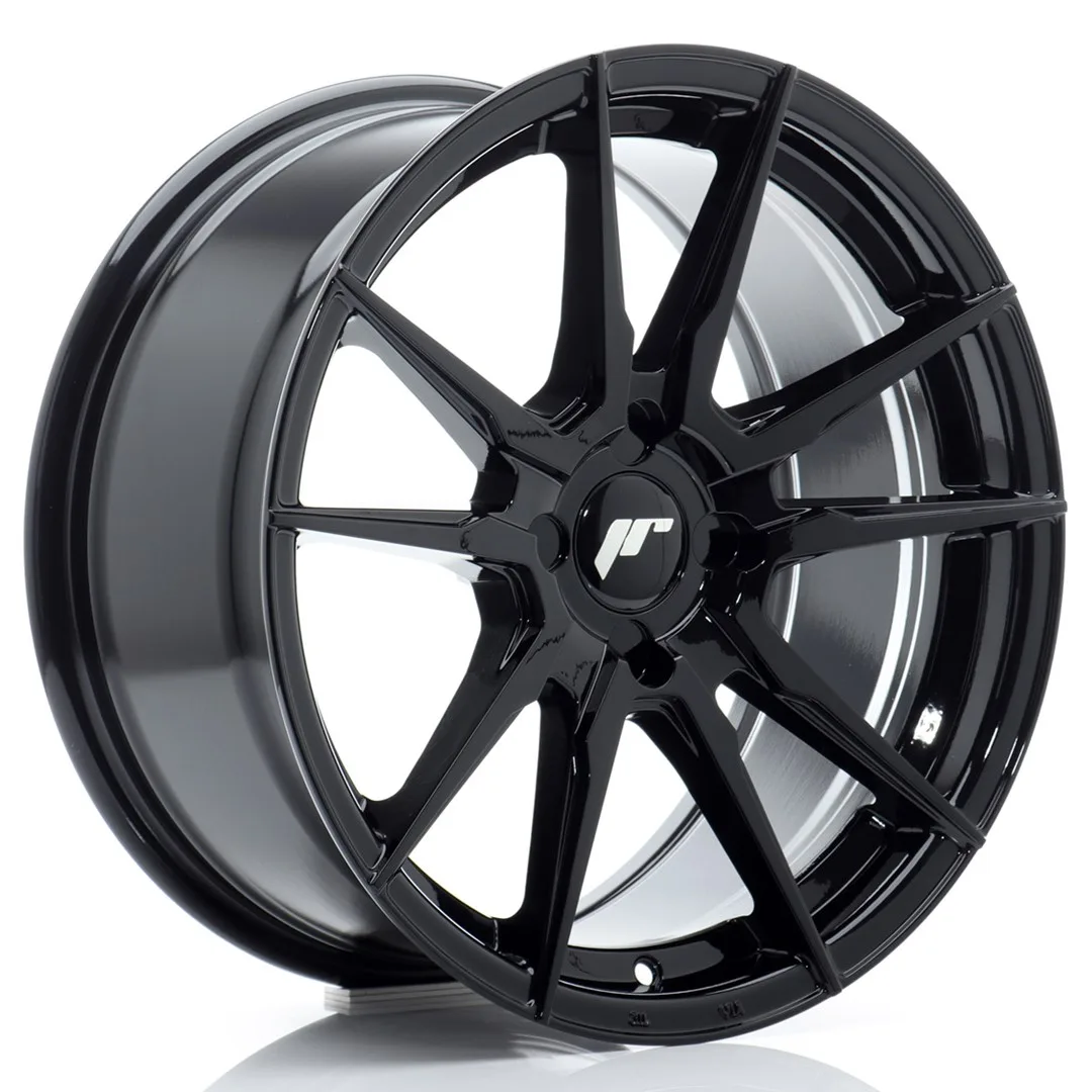 Felg Japan Racing JR21 17x8 ET20-35 4H BLANK Blank svart