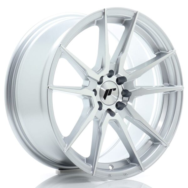 Felg Japan Racing JR21 17×8 ET25 4×100/108 sølvbearbeidet