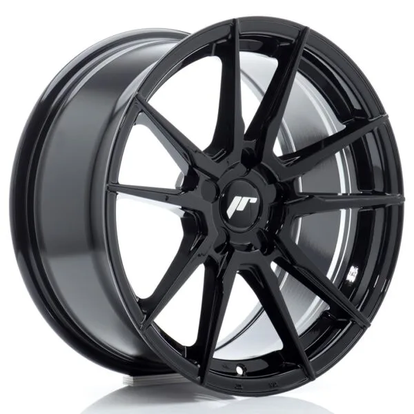 Felg Japan Racing JR21 17×9 ET20-45 5H BLANK Gloss Black