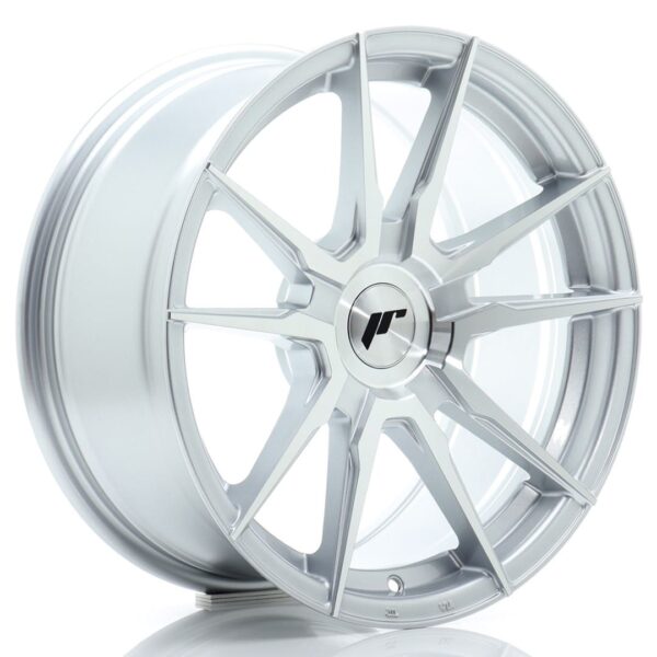 Felg Japan Racing JR21 17×9 ET20-45 BLANK Sølv Maskinert