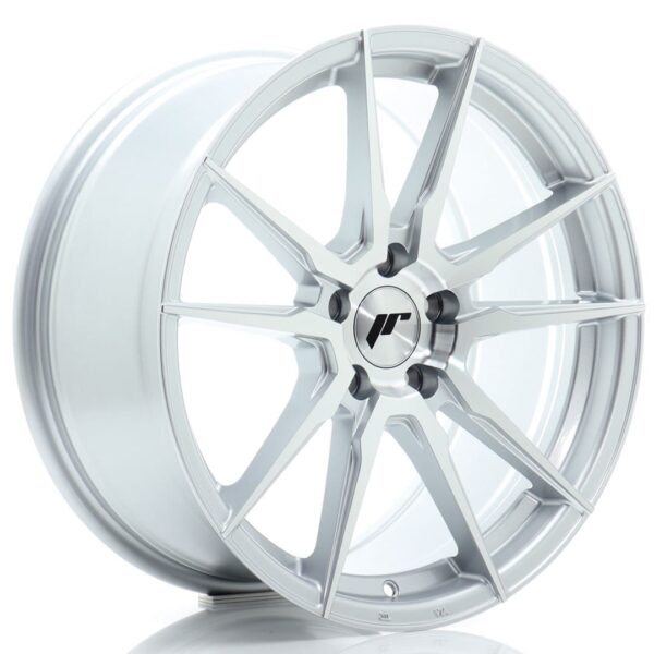 Felg Japan Racing JR21 18×8,5 ET45 5×112 sølvbearbeidet