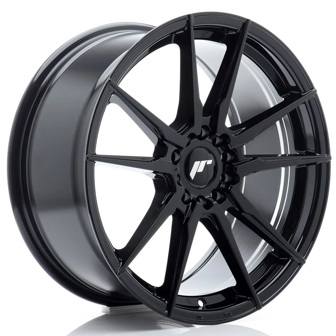 Felg Japan Racing JR21 18x8,5 ET35 5x100/120 Glans Svart